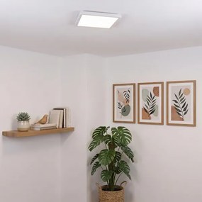 BRILAGI - Plafonieră LED reglabilă ESTELA SQUARE, 36 W, 230 V, 31 x 31 cm, alb + telecomandă