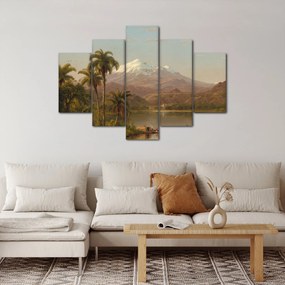 Tablou - Frederic Edwin Church, Tamaca Palms, reproducere (150x105 cm)