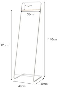Suport pentru haine alb din metal Tower – YAMAZAKI