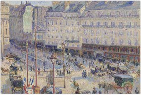 Tablou - Camille Pissarro, The Place du Havre, reproducere (90x60 cm)