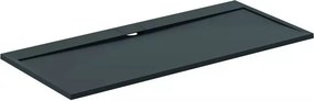 Cadita de dus dreptunghiulara Ideal Standard i.life Ultra Flat S negru intens 200x90 cm
