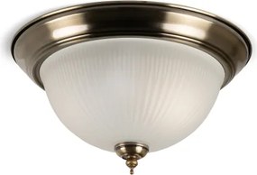 BRILAGI - Plafonieră FRESCO 2xE27/40W/230V, diametru 28 cm, alamă