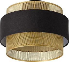 Osram - Plafonieră DECOR HORNET 1xE27/10W/230V Ø 30 cm neagră/aurie