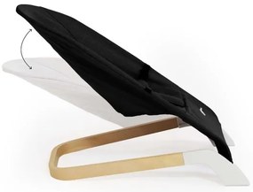 Șezlong pentru bebeluși CALMY negru PETITE&MARS