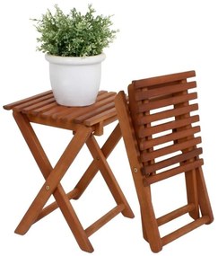 Scaune de grădină maro 2 buc. Tacoma – Garden Pleasure