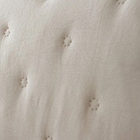 Lenjerie de pat crem din sherpa pentru pat dublu 200x200 cm Cosy Nori – Catherine Lansfield