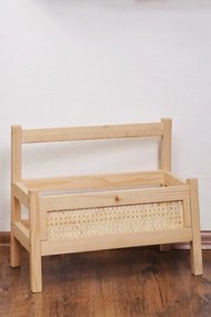 Organizator din lemn pentru carti si caiete,seria wood, Homs, 49 x 41 x 28 cm,700180