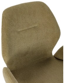 Set de scaune de sufragerie verde 2 buc. tapițat Ansu – Marckeric