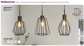 Lustra moderna cu 3 pendule Melbourne