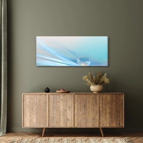Tablou - Picătură albastră (120x50 cm)