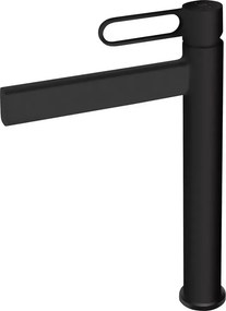 Baterie lavoar inalta FDesign Zaffiro monocomanda negru mat