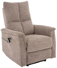 Fotoliu recliner cu functie de masaj Neptun M bej Brego34