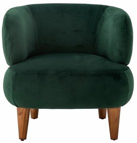 Scaun dining, verde, din stofa, Ruperta