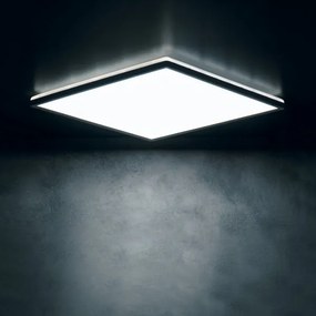 Kanlux 31531 - Plafonieră LED AZPO, 12,3 W, 230 V, 22,5 x 22,5 cm, IP54, neagră
