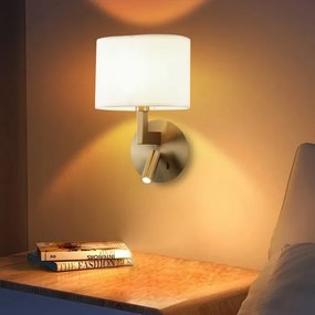 Lampă LED de perete Brilagi DAYA 1xE14/40W/230V + LED/3W crem/auriu