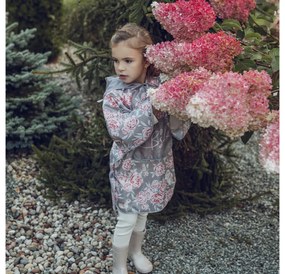 Pelerina de Ploaie pentru Copii, Poncho pentru ploaie 1,5-8 ani ,   Peony Dreamland