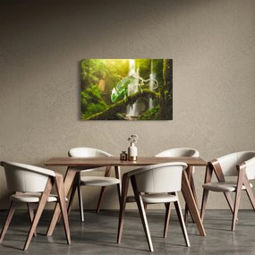 Tablou cu șopârlă (90x60 cm)