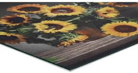 Covor Universal Ricci Sunflowers, 52 x 200 cm