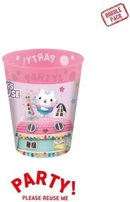 Gabby&#039;s Dollhouse Friends set de pahare din plastic micro premium 4 buc 250 ml