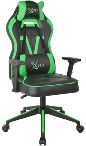 Fotoliu de birou gaming Vamivo 4 (verde + negru) . 1093825