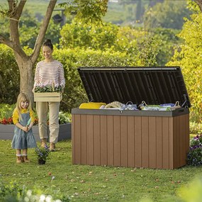 Cutie de depozitare pentru grădină Darwin 570L maro