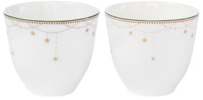 Cana Garlander fara maner 20 cl, 2 bucati din colectia Julemorgen - Wik & Walsøe