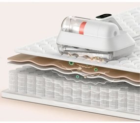 Aspirator pentru acarieni Xiaomi BHR8943EU Pro, 400W, 0,5 L, 3000/40000 rpm/min, 14 kPa, Cyclon, Filtrare în 4 etape, Afisaj LED, Alb