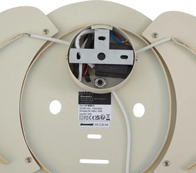 Lampă de perete pentru copii bej, cu LED, cu 3 trepte de intensitate luminoasă - Ellie the Elephant