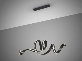Lustra LED XXL suspendata cu telecomanda Amara