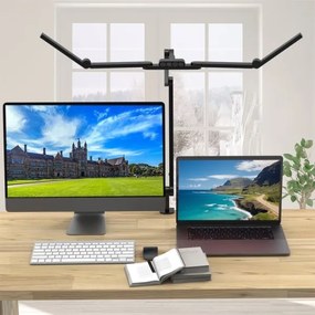 Lampă LED flexibilă dimabilă de masă Brilagi VARIO LED/12W/230V 3000-6500K negru