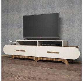 Masă TV/Dulap Florian (Nuc + Crem). 1088858