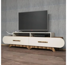 Masă TV/Dulap Florian (Nuc + Crem). 1088858