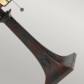 Quoizel QZ-MAYBECK-TL - Lampă de masă Tiffany MAYBECK 2xE27/60W/230V