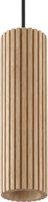 Brilliant - Lustră suspendată cu cablu LAKEWOOD 3xGU10/10W/230V maro