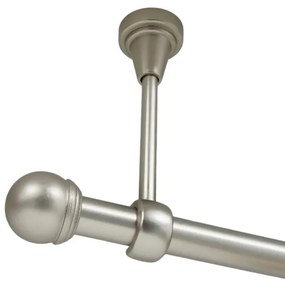 Galerie simpla prindere tavan fara inele todi max 19 mm crom mat (Alege marime: 280 cm)