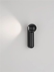 Aplica cu spot LED stil minimalist 3000K NOTIC negru