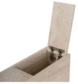 Dulap de baie MELODY, decor marmură bej