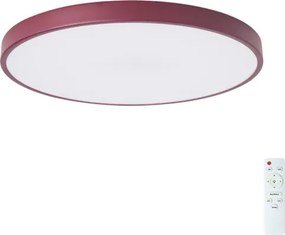 Brilagi-LED Plafonieră reglabilă POOL LED/60W/230V 3000-6000K 60 cm bordo + telecomandă