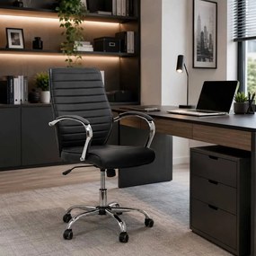 Scaun de birou OFF 323 negru
