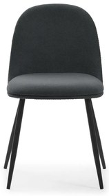 Scaune de dining gri-închis 4 buc. Malila – Marckeric