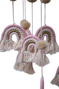 CARUSEL MACRAME ROZ HANDMADE