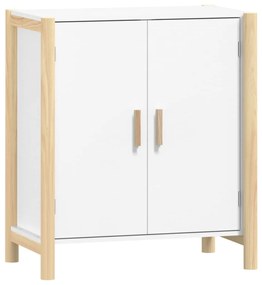 345669 vidaXL Servantă, alb, 62x38x70cm, lemn prelucrat