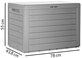 Deuba Cutie depozitare Lille 190L - gri