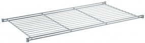 Polita pentru rafturi depozitare modulare crom din metal, 77x39,1 cm, Fix Bizzotto