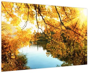 Tablou - Copac de toamnă (90x60 cm)