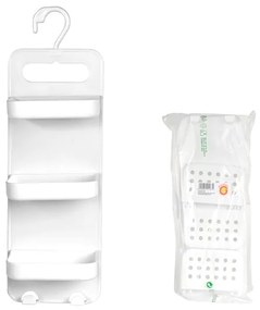 Suport accesorii pentru dus , 3 nivele, 16x5x43 cm