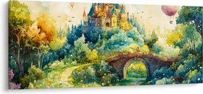 Tablou - Castel de Poveste (120x50 cm)