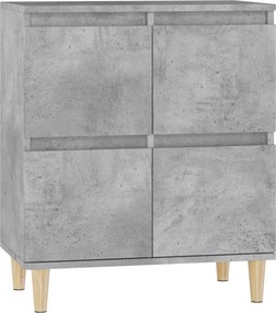 vidaXL Servantă, gri beton, 60x35x70 cm, lemn prelucrat