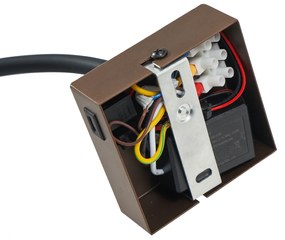 Lampă de perete modernă bronz cu port USB-C - Gosna