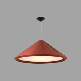 Lustra XXL suspendata design decorativ SAIGON IN 130cm Terracotta